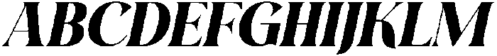 RODOVA Italic otf (400) Font UPPERCASE