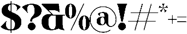 RODOVA otf (400) Font OTHER CHARS