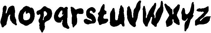 ROGAK otf (400) Font LOWERCASE