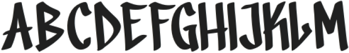 ROLARTEN-Regular otf (400) Font UPPERCASE