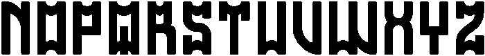 ROLLER Regular otf (400) Font LOWERCASE
