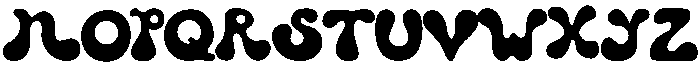 ROLLER Regular otf (400) Font UPPERCASE