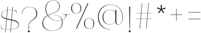 ROMANCESERIF-Regular otf (400) Font OTHER CHARS