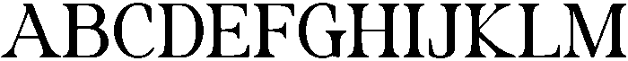 ROMANS Regular otf (400) FONT