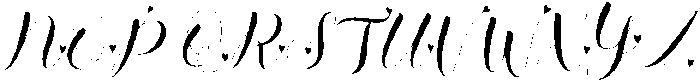 ROMANTICEVA Italic otf (400) Font UPPERCASE