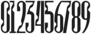 ROMBENG Regular otf (400) Font OTHER CHARS