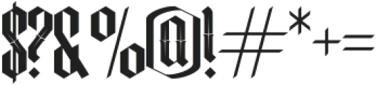 ROSLENKV2-Regular otf (400) Font OTHER CHARS