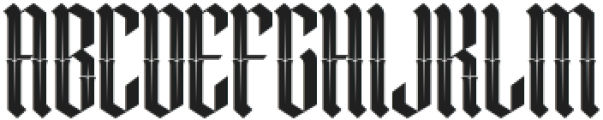 ROSLENKV2-Regular otf (400) Font UPPERCASE