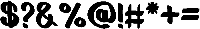 ROUGHLINE otf (400) Font OTHER CHARS