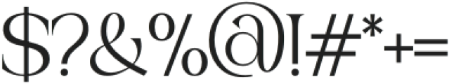 ROUNDDEAD-Regular otf (400) Font OTHER CHARS
