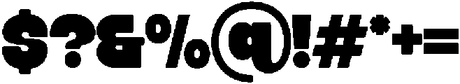 ROVA-Regular otf (400) Font OTHER CHARS