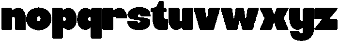 ROVA-Regular otf (400) Font LOWERCASE