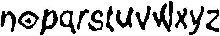 ROWNIE otf (400) Font LOWERCASE