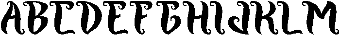 ROYAL JELLY otf (400) Font UPPERCASE