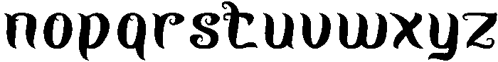 ROYAL JELLY otf (400) Font LOWERCASE