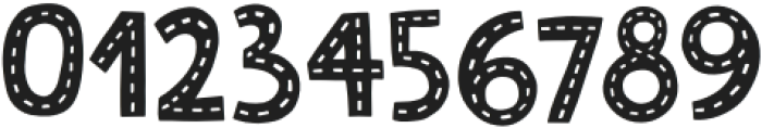 Road Font Regular otf (400) Font OTHER CHARS