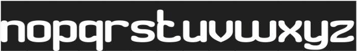 Road Runner-Inverse otf (400) Font LOWERCASE