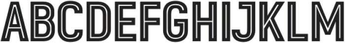 Roadbay Regular otf (400) Font LOWERCASE