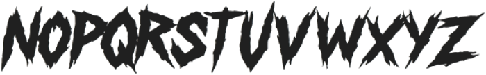 Roadkill otf (400) Font LOWERCASE