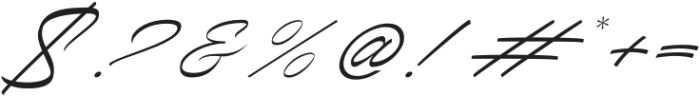 Roadly Hezarttest Italic otf (400) Font OTHER CHARS