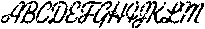 Roadscript Rough otf (400) Font UPPERCASE