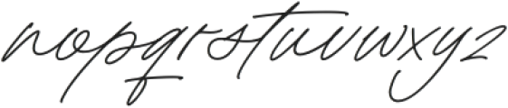 RoadwaySignature-Regular otf (400) Font LOWERCASE
