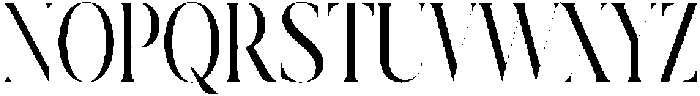 Roalling Regular otf (400) Font UPPERCASE