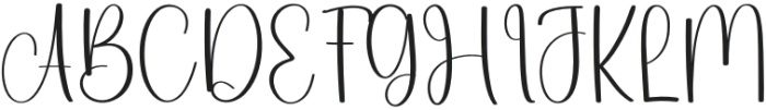 Roasted Bakery Regular otf (400) Font UPPERCASE