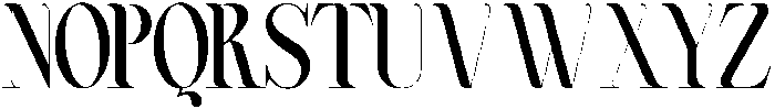 Roaster Regular otf (400) Font UPPERCASE
