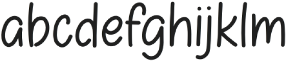 RoasteryRegular otf (400) Font LOWERCASE