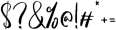Roasting Regular otf (400) Font OTHER CHARS