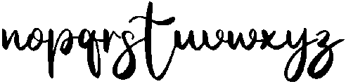 Roasting Regular otf (400) Font LOWERCASE