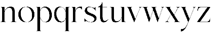 Roastirs otf (400) Font LOWERCASE