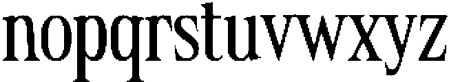 Roben Elegante Serif otf (400) Font LOWERCASE