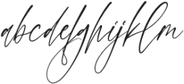 Roberthone Signatera otf (400) Font LOWERCASE