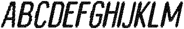 Robine Rounded Disco Italic otf (400) Font UPPERCASE