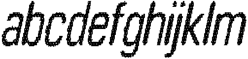 Robine Rounded Disco Italic otf (400) FONT