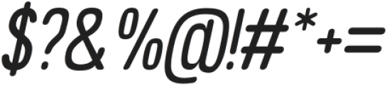 RobineRounded-Italic otf (400) Font OTHER CHARS