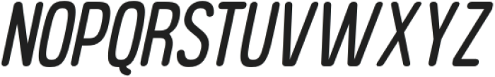 RobineRounded-Italic otf (400) Font UPPERCASE