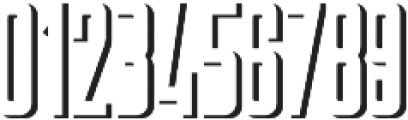 Robinson Shadow otf (400) Font OTHER CHARS
