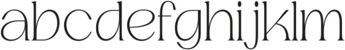 Robodo Extra Light otf (200) Font LOWERCASE