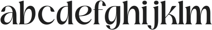 Robodo Semi Bold otf (600) Font LOWERCASE