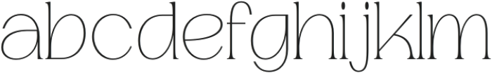 Robodo Thin otf (100) Font LOWERCASE