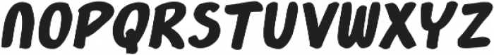 Robolt x Hand Bold Italic ttf (700) Font UPPERCASE