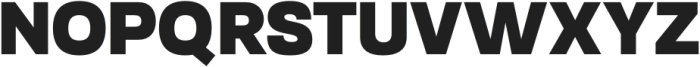 Robout Black otf (900) Font UPPERCASE