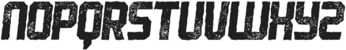 Robust Dirt Italic otf (400) Font UPPERCASE