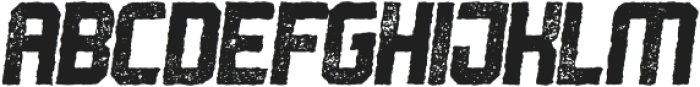 Robust Dirt Rough Ita otf (400) Font UPPERCASE