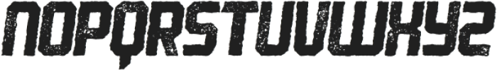 Robust Dirt Rough Ita otf (400) Font LOWERCASE
