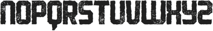 Robust Dirt Rough otf (400) Font UPPERCASE