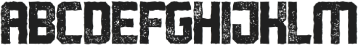Robust Dirt otf (400) Font UPPERCASE